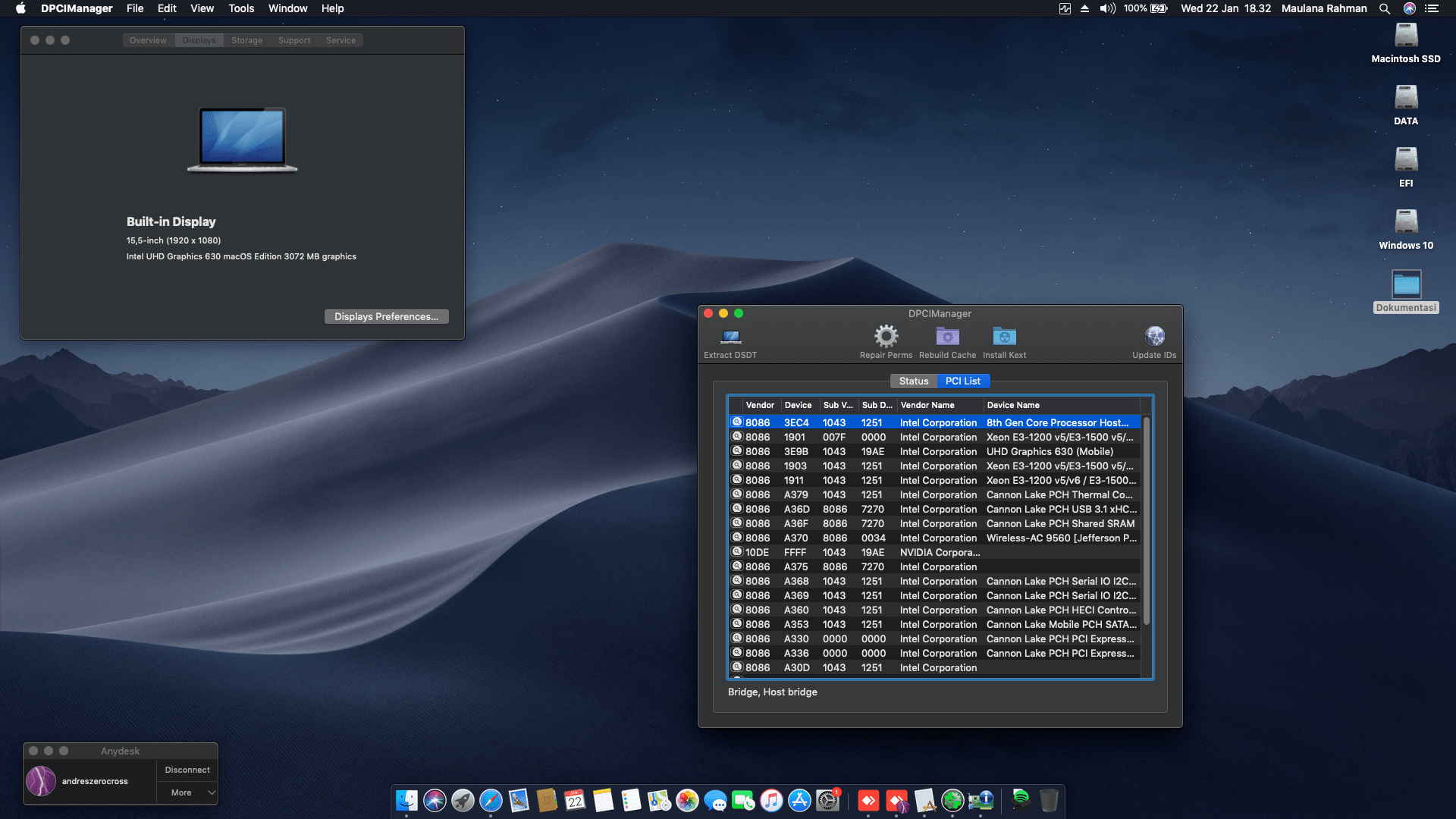 ASUS ROG STRIX HERO II GL504GM ES170T [Coffeelake   Intel UHD 630 + I2C] 2